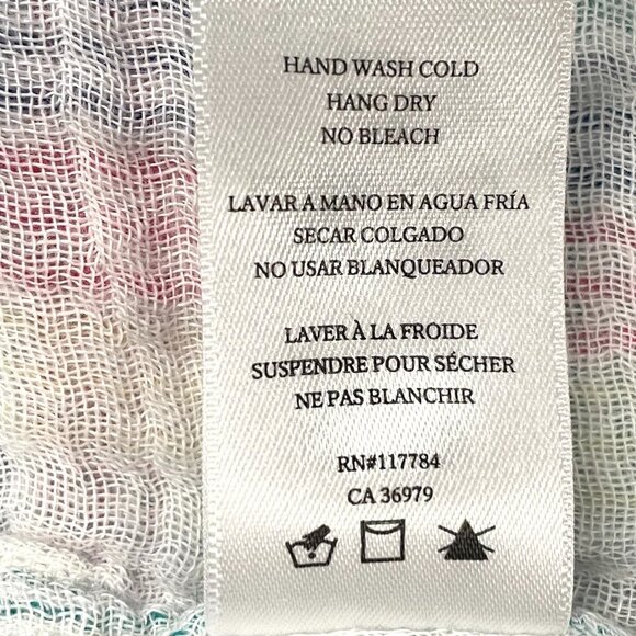 Rails Ellis Iris mult-color rainbow striped shirt - Picture 10 of 11